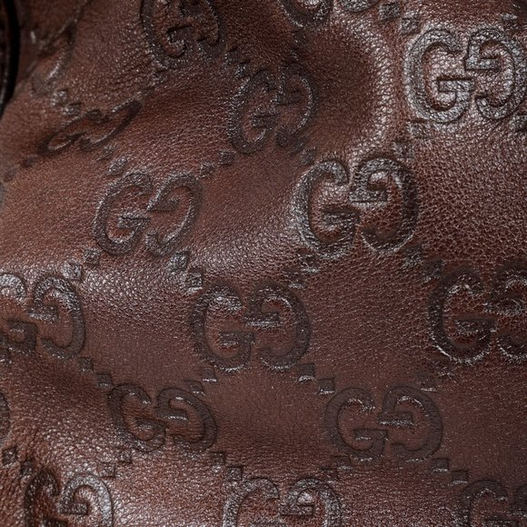 Gucci Guccissima Brown D-Ring Hobo - Picture 8 of 11